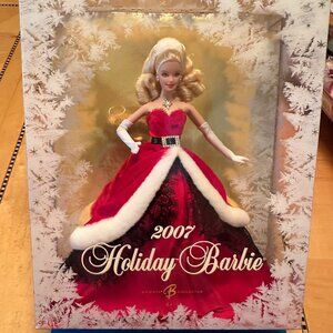 New in box, 2007 Holiday Barbie Collector's Edition. Made by Mattel.